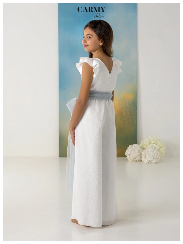 Mono de comunión sin mangas Carmy