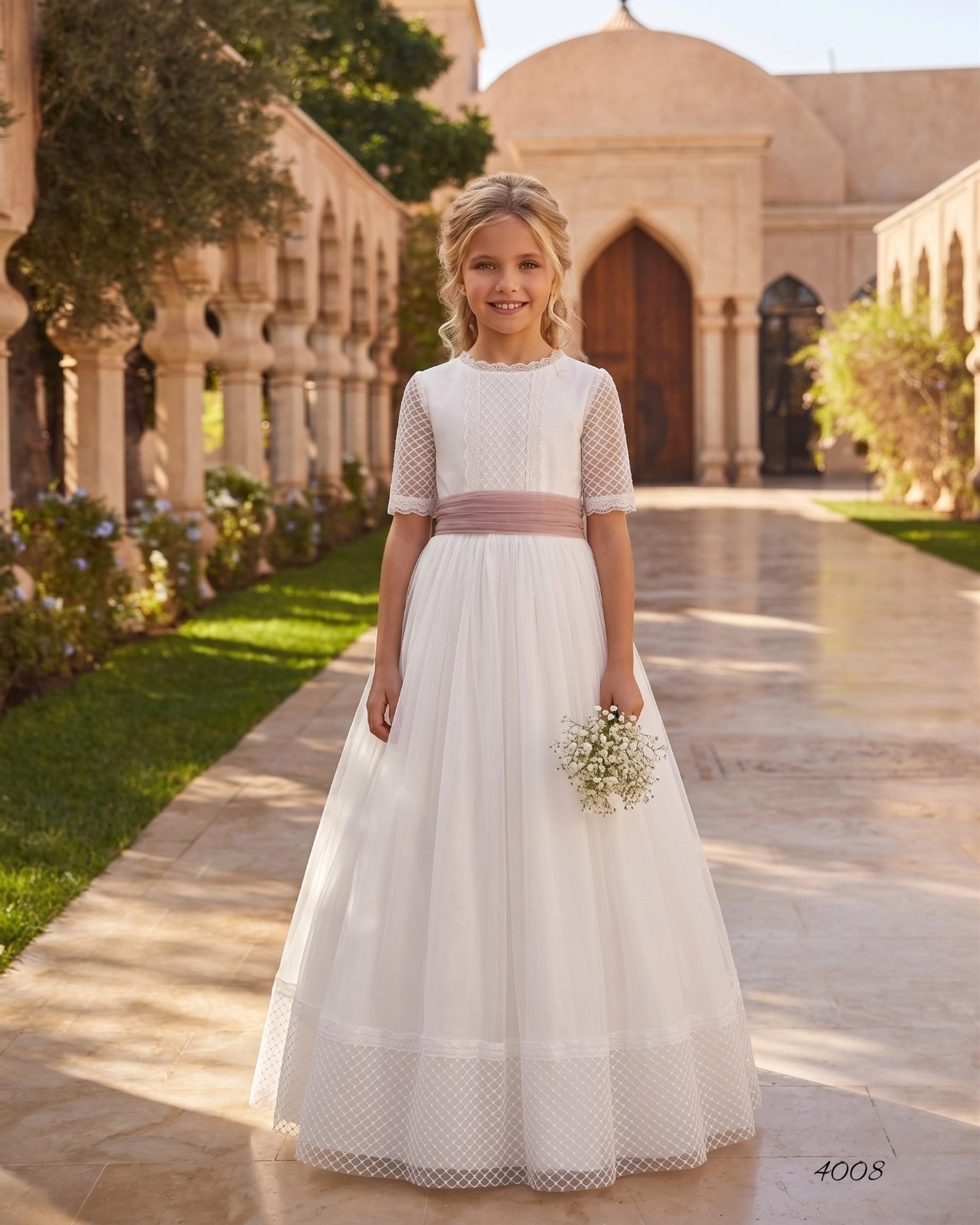 Vestido gran lazada El osito de Claudia