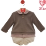 Conjunto bebe Cloqué Del Sur 1030