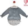 Conjunto bebe conejito Del Sur 1831