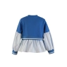 Sudadera niña con sobre camisa Miranda Textil
