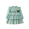 Vestido verde agua Miranda 0604-v