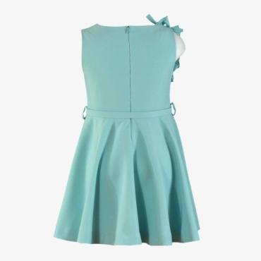 Vestido verde agua ceremonia Miranda 0338-v