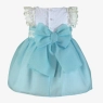 Vestido celeste ceremonia Miranda 0224/v