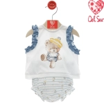 Conjunto bebe ranita Del Sur