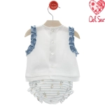 Conjunto bebe ranita Del Sur