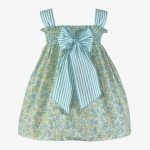 Vestido infantil verde Miranda 0623v