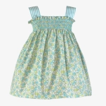 Vestido infantil verde Miranda 0623v