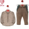 Conjunto bebe pantalón largo 'Purpurina' Del Sur 2875