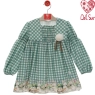 Vestido infantil 'Botones' Del Sur 5191