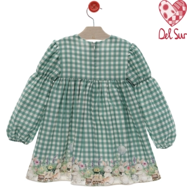 Vestido infantil 'Botones' Del Sur 5191