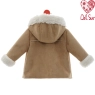 Abrigo bebe 'Doble Faz' Del Sur camel 3990