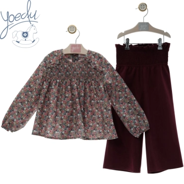 Conjunto niña 'Cachemi' Yoedu 2252