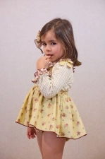 Conjunto blusa y ranita 'Real' La Martinica 9994g