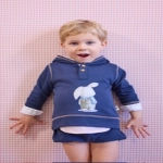 Sudadera conejitos 'Pedacitos de mi' La Martinica 9939p
