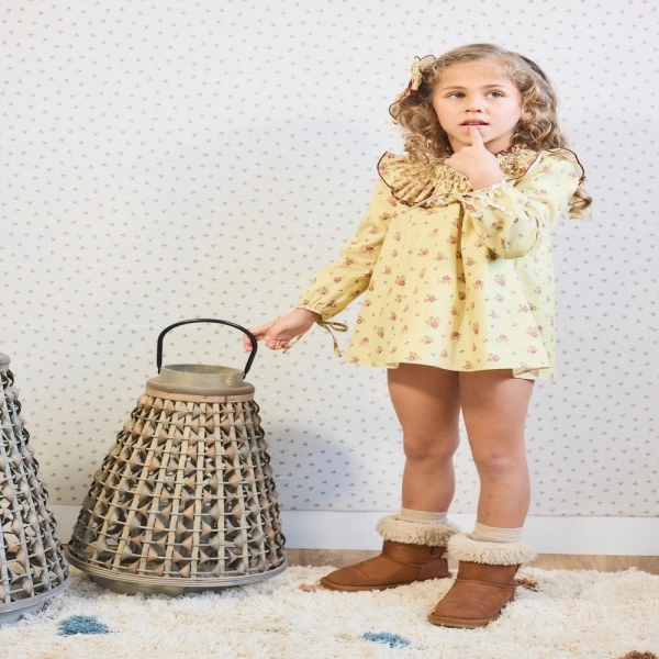 Vestido bordado 'Real' La Martinica 9995G