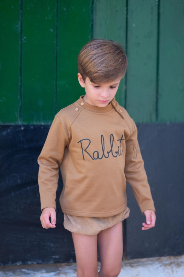 Sudadera 'Rabbit' Mon petit bonbon 