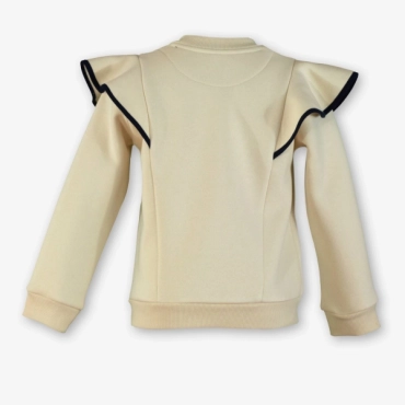 Sudadera niña beige Miranda 1414-1
