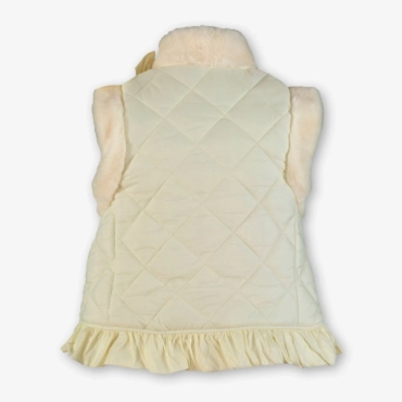 Chaleco beig niña Mianda 0248CH