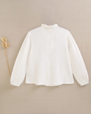 Blusa niña blanco Dadati 4365
