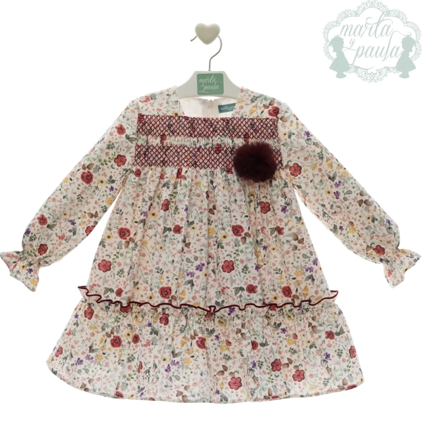 Vestido infantil 'Greta' Marta y Paula