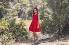 Vestido ceremonia 'Jaquard' Atelier de Candela 26025