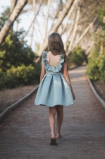 Vestido arras rosa Atelier de Candela 26039