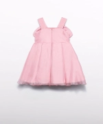 Vestido flor organza Abel y Lula 5049