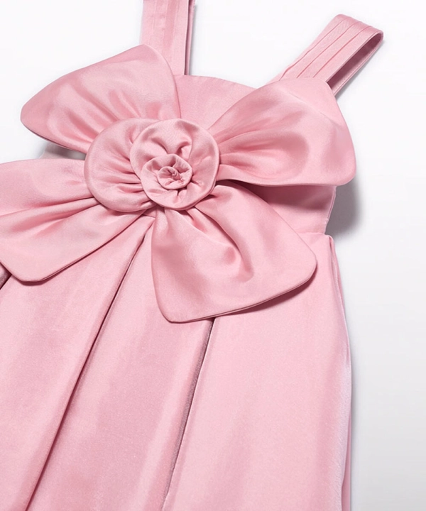 Vestido flor organza Abel y Lula 5049