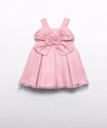 Vestido flor organza Abel y Lula 5049