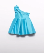 Vestido ceremonia mikado Abel y Lula 5045