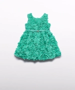Vestido flores 3d Abel y Lula 5038