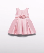 Vestido mikado rosa Abel y Lula 5030