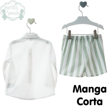 Conjunto manga corta Marta y Paula 0251