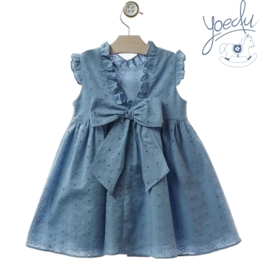 Vestido niña ' Perforado' Yoedu 0519