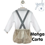 Conjunto bebe tirantes Yoedu 0250