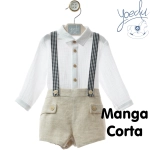 Conjunto bebe tirantes Yoedu 0250