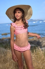 Bikini vichy rosas 'Pantera rosa' La Martinica 10787