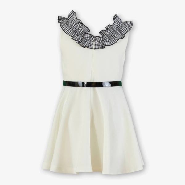 Vestido niña blanco roto Miranda 0300v