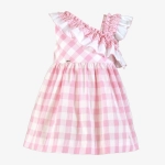 Vestido niña rosa Miranda 0602v