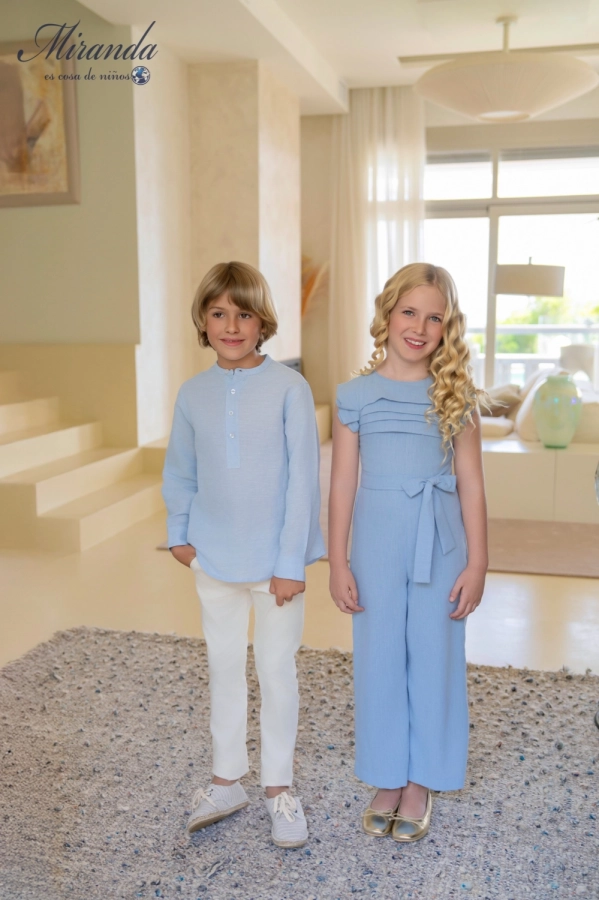 Pantalón largo Miranda azul1300 3l