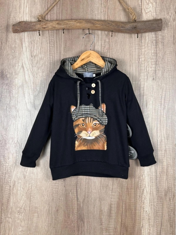 Sudadera niño felpa Mon Petit bonbon