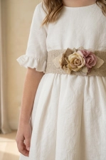 Vestido manga francesa Lilus