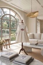 Vestido de ceremonia niña rosas Lilus