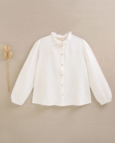 Blusa niña blanco Dadati 4365