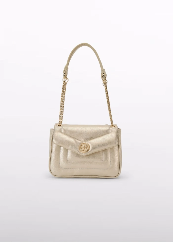 Bolso acolchado dorado Abel y Lula 5454