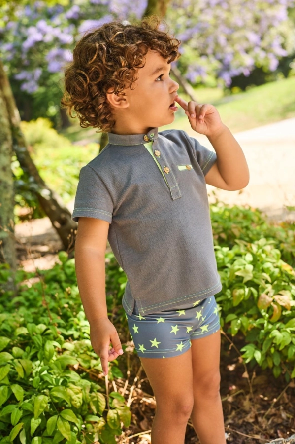 Boxer licra 'Aurora Boreal' La Martinica 10855