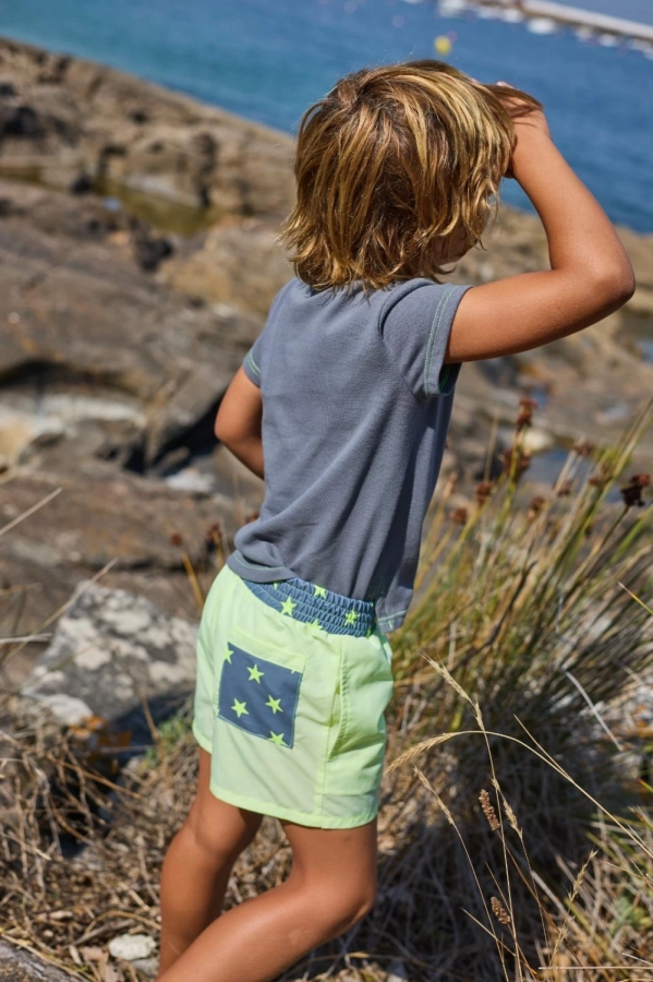 Boxer secado rapido 'Aurora Boreal' La Martinica 10856