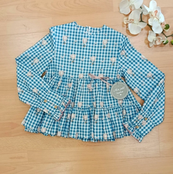 Camisa globos Mon petit Bonbon
