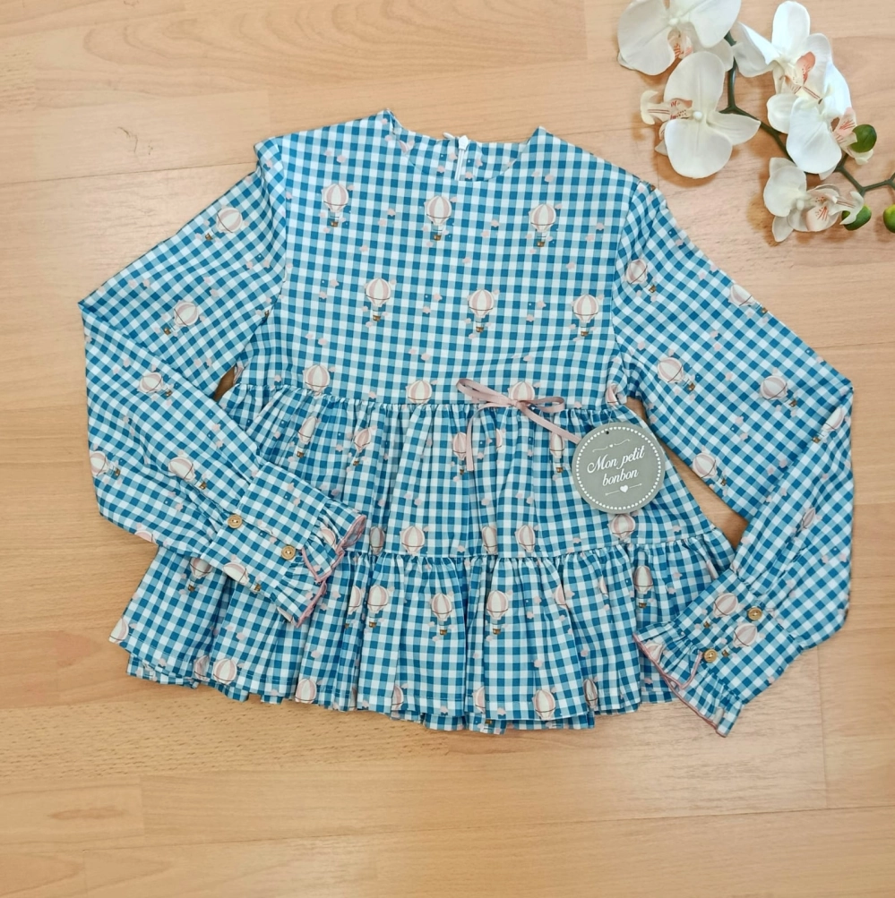 Camisa globos Mon petit Bonbon